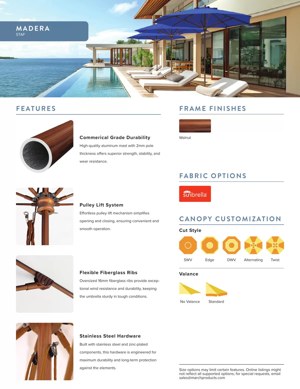 California Umbrella Catalog 2026, page 22