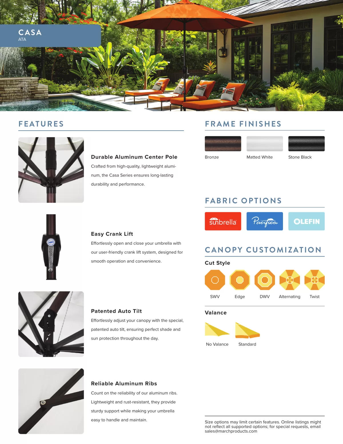 California Umbrella Catalog 2026, page 36