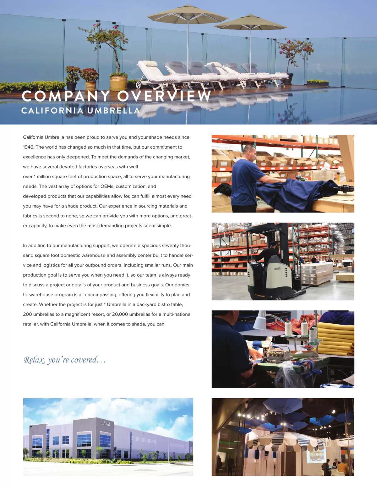 California Umbrella Commercial Catalog 2026, page 2