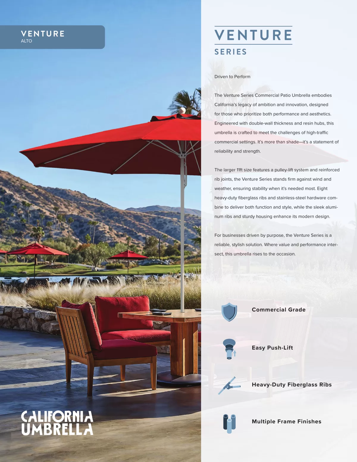 California Umbrella Commercial Catalog 2026, page 5