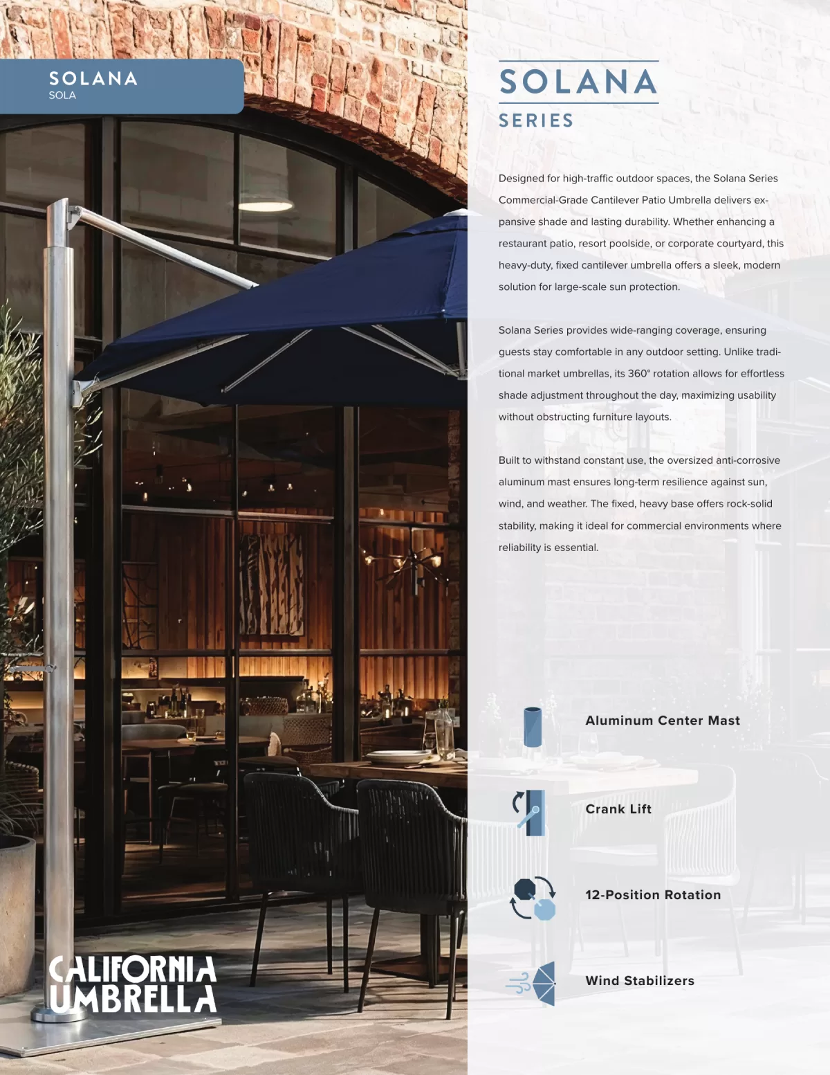 California Umbrella Commercial Catalog 2026, page 29
