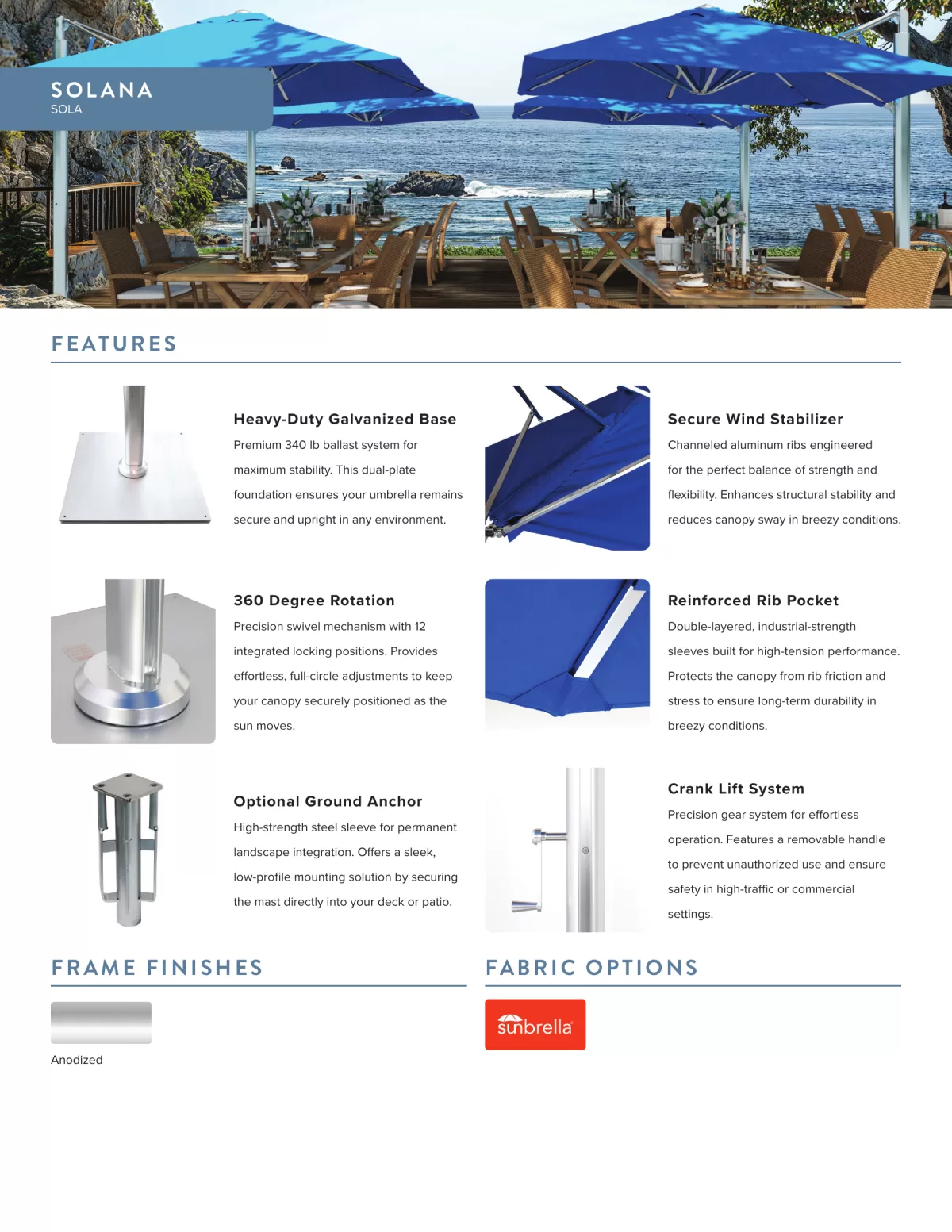 California Umbrella Commercial Catalog 2026, page 30