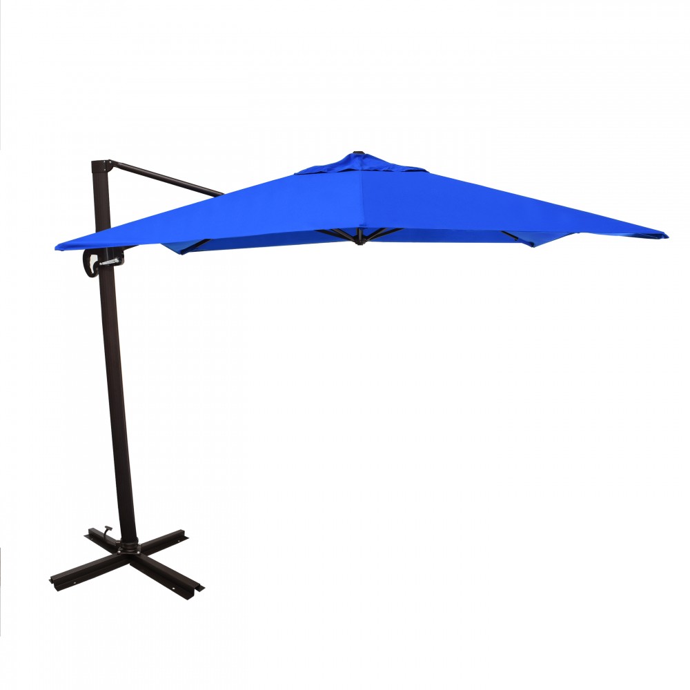 カリフォルニアパティオ 13 ft. x 10 ft. Gray Patio Gazebo, Double-Tier Top Canopy