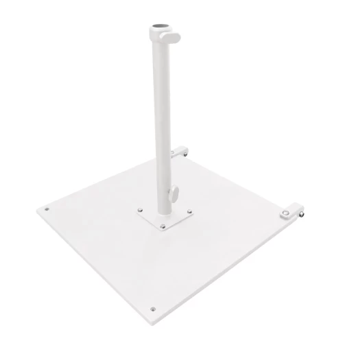 Commercial Patio Umbrella Base – 100LB Galvanized Steel with Wheels