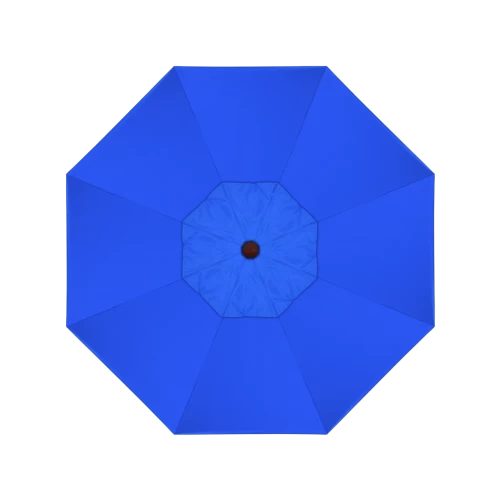 Venture Series 9 FT Commercial Patio Umbrella – Sturdy Aluminum Pole With Push Lift and Fiberglass Ribs