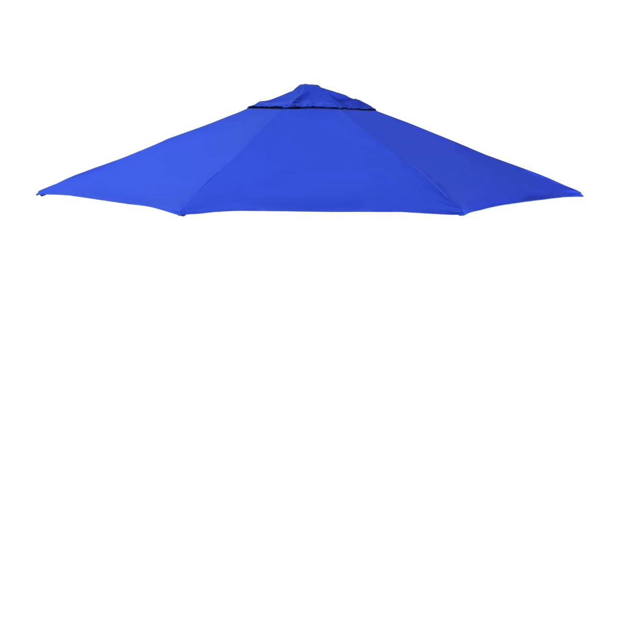 blue patio umbrella cover Triple Layer Available in an 8 10' Rectangle Sunbrella Canvas Navy