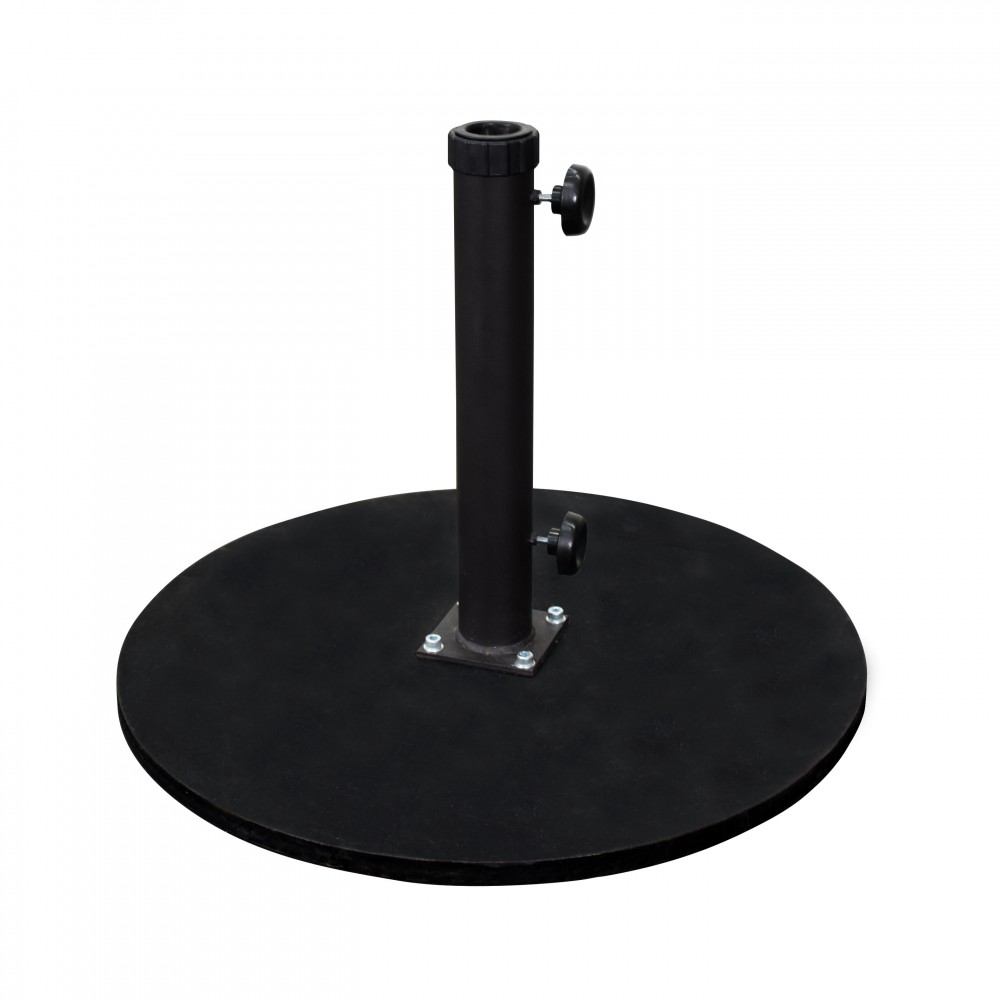95 lb commercial grade patio umbrella stand California Umbrella 95LBS Umbrella Base Cast Iron Black